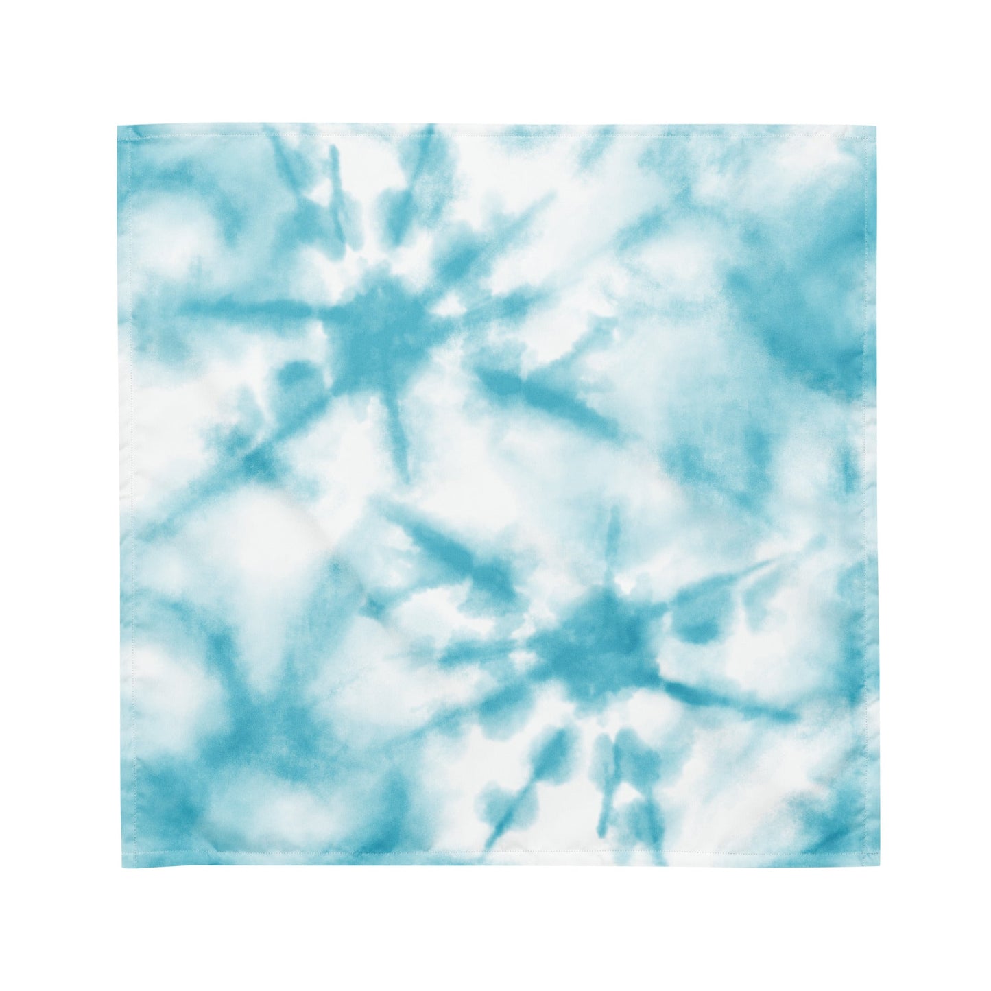 Blue Tie-dye Bandana
