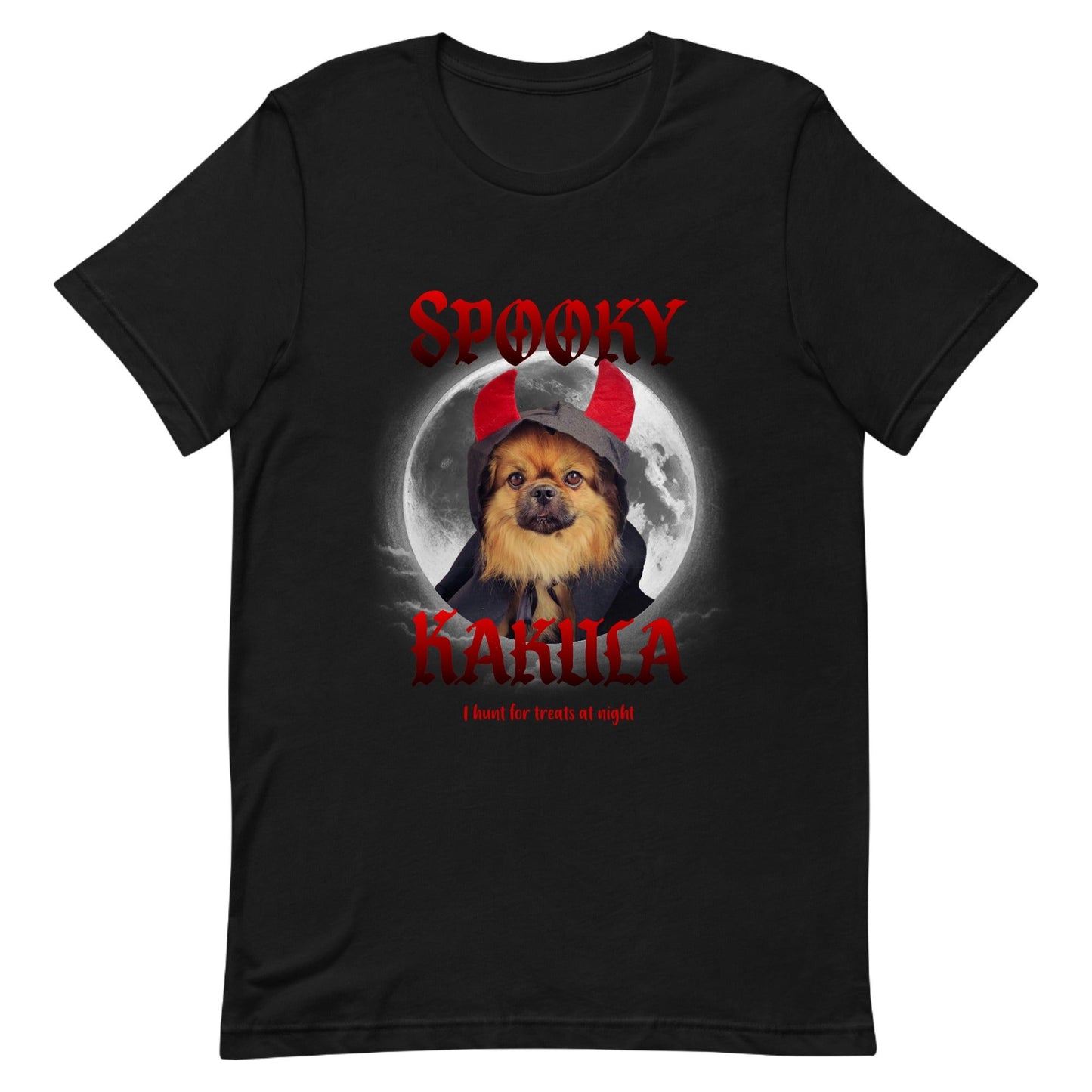 Custom Spooky T-Shirt - Photo & Name