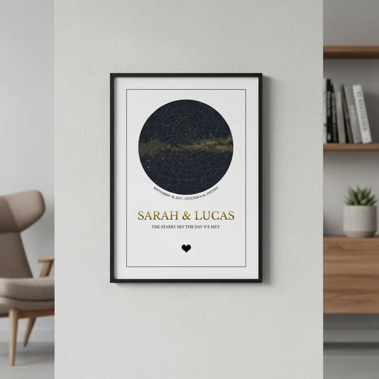 Custom Star Map Poster