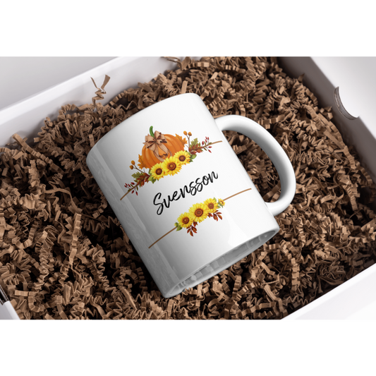 Autumn Name Mug
