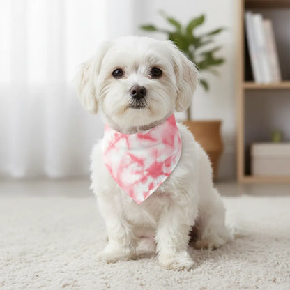 Pink Tie-dye Bandana