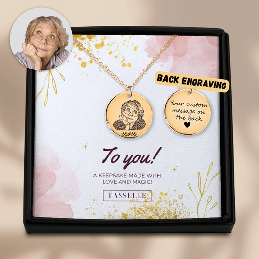 Portrait Pendant Necklace