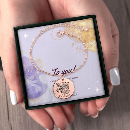 Pet Portrait Bracelet
