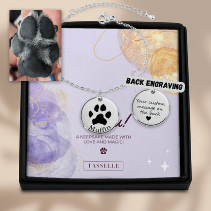 Custom Pawprint Bracelet